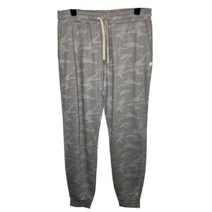 Vuori Performance Jogger Pant in Gray Camouflage SZ M Athletic Sporty